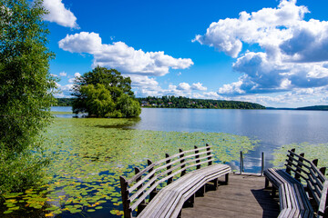 Idyllic town of Sigtuna in Sweden