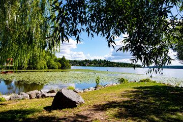 Idyllic town of Sigtuna in Sweden