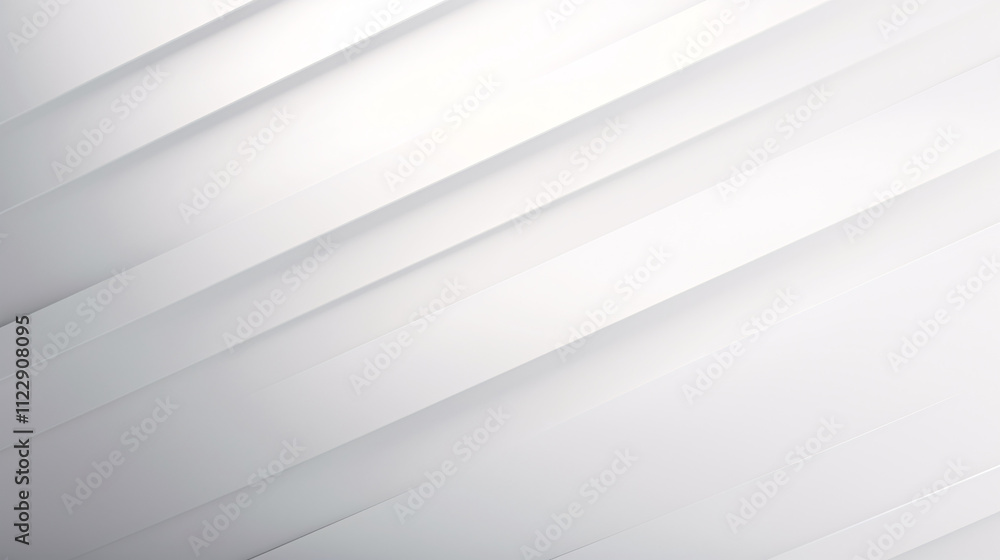 Aufkleber An abstract white background with diagonal lines and shadows, perfect for wallpaper or PowerPoint presentations.


