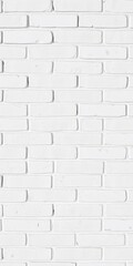 Obraz premium White brick wall with grungy texture and vintage feel, ideal for design backgrounds, brick patterns, texture, pattern