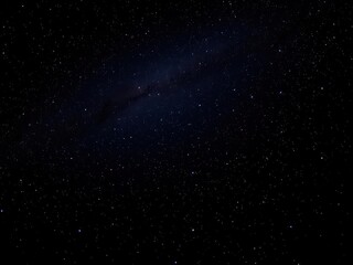 Fototapeta premium Stunning view of a star-filled night sky against a black backdrop, showcasing the beauty of the universe, sparkles, astronomy