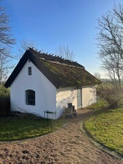 Fototapeta premium Small house countryside