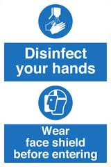 M061 ISO 7010 Registered safe...