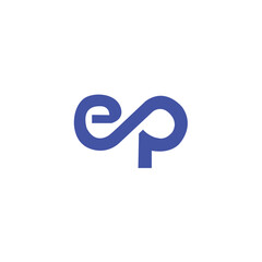 EP Logo Design Simple