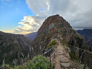 pico arieiro pico ruivo madeira, wanderung
