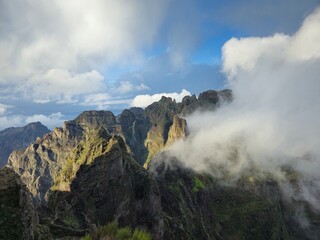 pico arieiro / pico ruivo Madeira Wanderung
