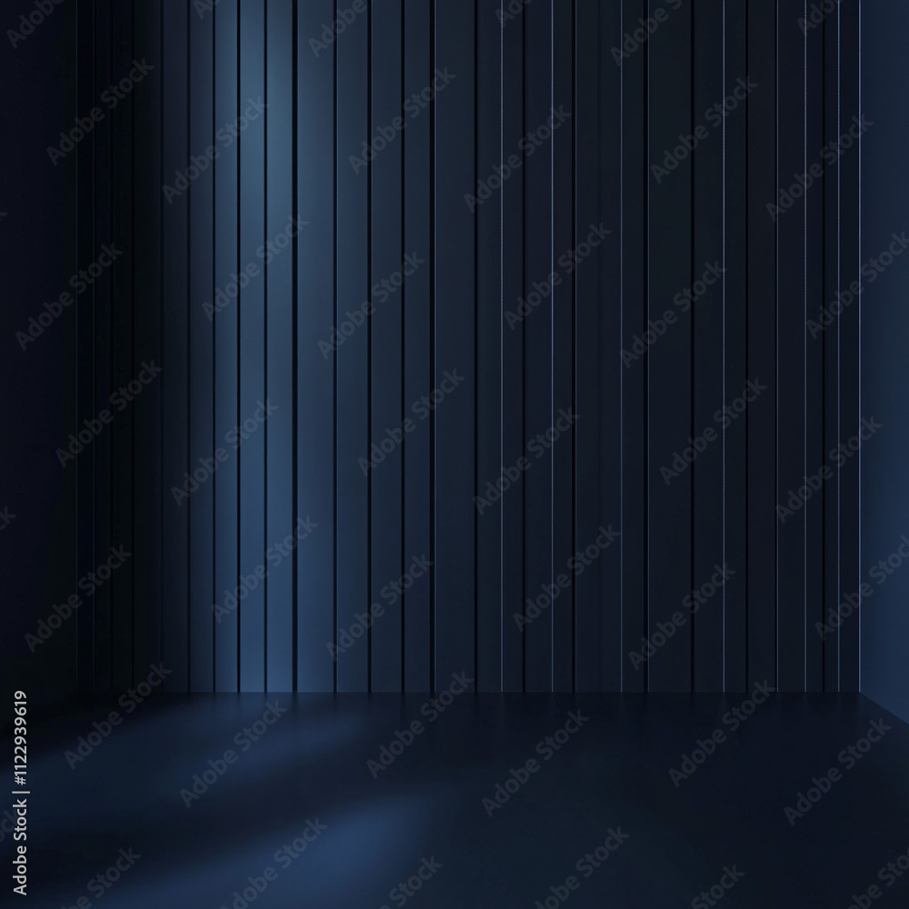 Poster A navy dark blue color with a carbon-textured background, creating a sleek and modern visual contrast.

