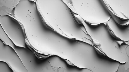 Abstract textured background.  Modern art, paint, plaster, or clay.  Concept of creativity, design, and minimalism.