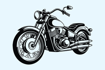 Fototapeta premium Vintage motorcycle Retro Moto Glory VECTOR