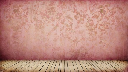 Pink Retro Vintage Background Design