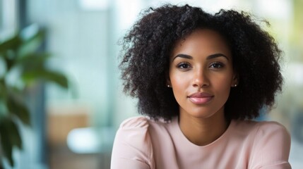 Fototapeta premium Portrait of a Confident Young Woman