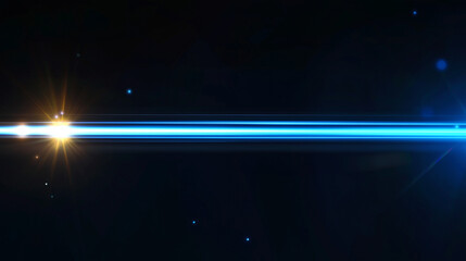 Obraz premium High-Speed Digital Motion, Blue Streak Effect, Ai