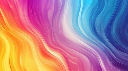 Obraz premium Abstract Colorful Waves Background for Flat Design Projects