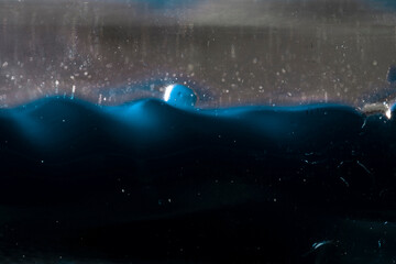welle blau wasser flut kunst