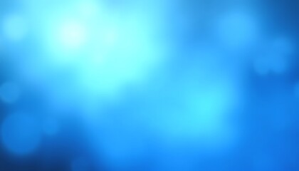 Fototapeta premium Abstract Blue Background/Bokeh Lights/Blurred Texture/Soft Focus abstract texture evokes a serene/skylike atmosphere. Digital art with bright light effects.