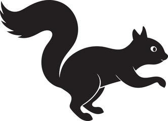 Obraz premium squirrel with acorn