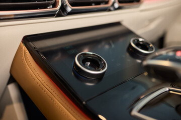 The car dashboards climate control is essential for driver comfort and convenience