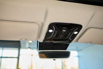 Gadget car sun visor and rearview mirror are automotive exterior accessories