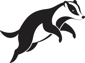 Obraz premium silhouette of a dolphin