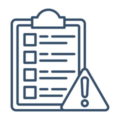 Risk Management Icon Element For Design