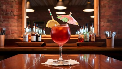 Glass of cider or pear cocktail or lemonade cinnamon sticks anise stars on white wooden background