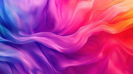 Fototapeta premium Colorful Abstract Rainbow Gradient Blending for Creative Projects