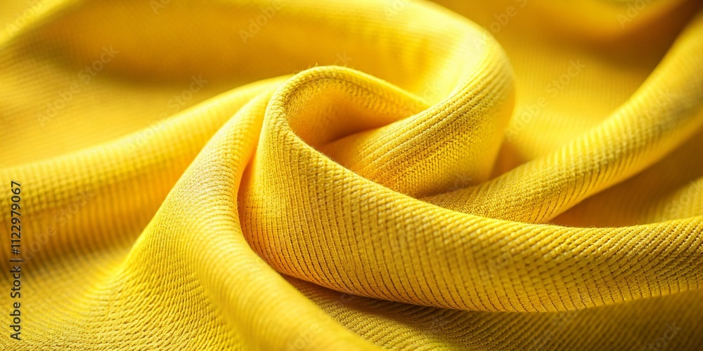 Poster light yellow textured fabric background for minimalist graphic design, ideal for creative projects n