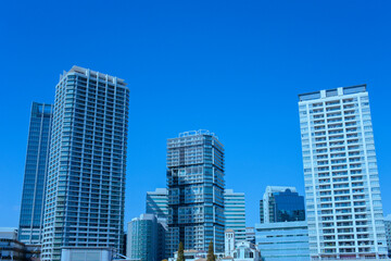 Fototapeta premium 高層マンション