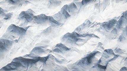 Obraz premium Snow snowdrifts close-up, perfect as a winter season white background or texture on black background