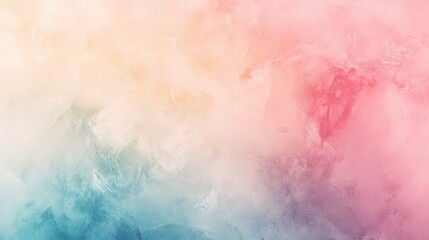 Fototapeta premium Soft Pastel Gradient with Fluid Shapes for Abstract Background Art