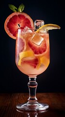 Assorted soda pop glass bottles on a blue background refreshing summer carbonated lemonades