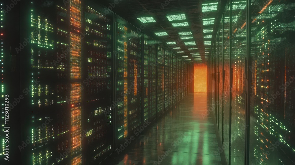 Poster digital matrix: a glimpse into the heart of the data center