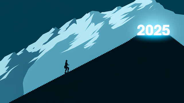 2025 Goals, Heights, Happy New Year 2025