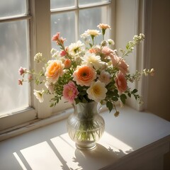 flowers in vase