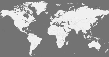 Detailed Political Map of the World 