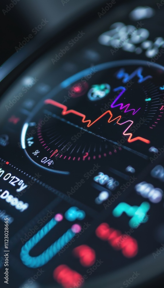 Poster heart rate monitor display: analyzing features and precision for health data insights