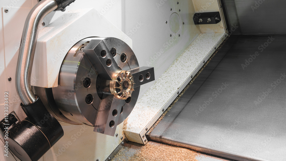 Poster programmable modern cnc digital digital program machinemanufacturing professional metalworking machi