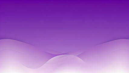 Naklejka premium simple purple background . flat purple gradation . wavy background