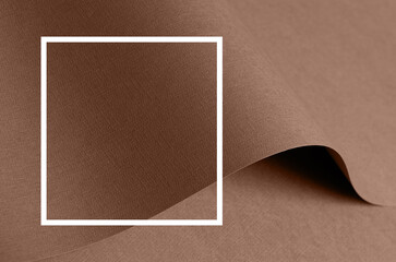 Rich brown mocha mouse paper background with a trendy texture for modern, beautiful design