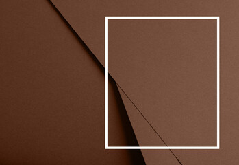 Monochrome mocha mouse trendy paper background offering a rich brown modern fashion texture