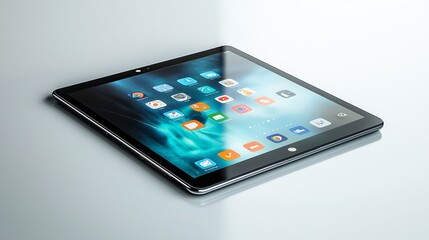 tablet with a modern design, ideal for business use