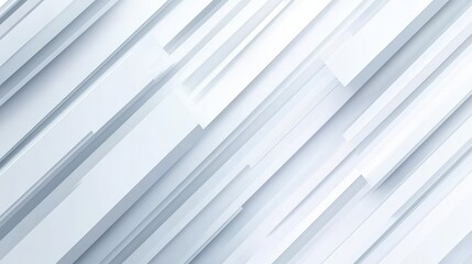 Fototapeta premium Light Gray and White Diagonal Stripes Background