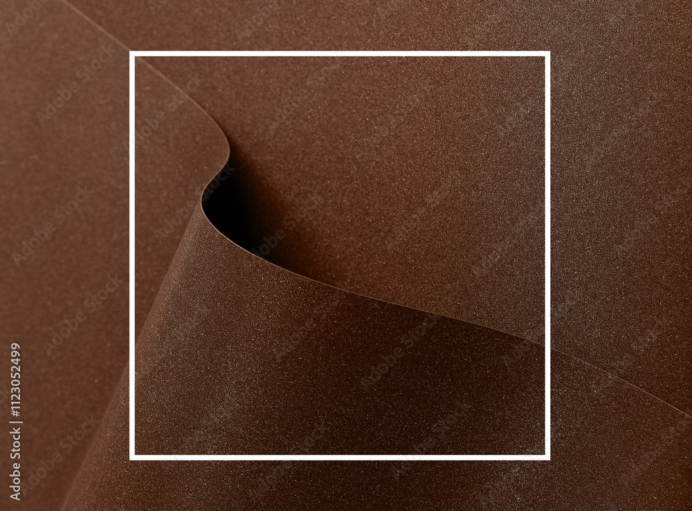 Poster trendy mocha mouse brown paper texture for a modern monochrome backdrop and stylish design