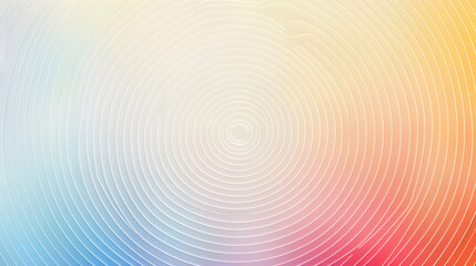 Obraz premium Abstract design featuring concentric circles and a gradient color scheme.