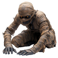 mummy costume  isolated isolated on white background