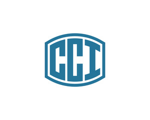 CCI logo design vector template. CCI