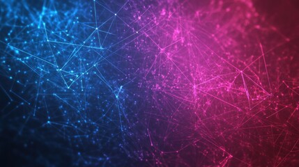 Fototapeta premium Abstract Network Connection