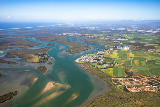 Looking towards the Gold Coast and Jacobs Well