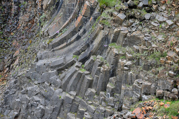Studlagil basalt canyon in East Iceland