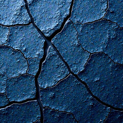 Dark blue slate rock texture background with rough, cracked layers of stone, creating a natural, rugged surface. Ideal for nature, geology, or abstract design projects
